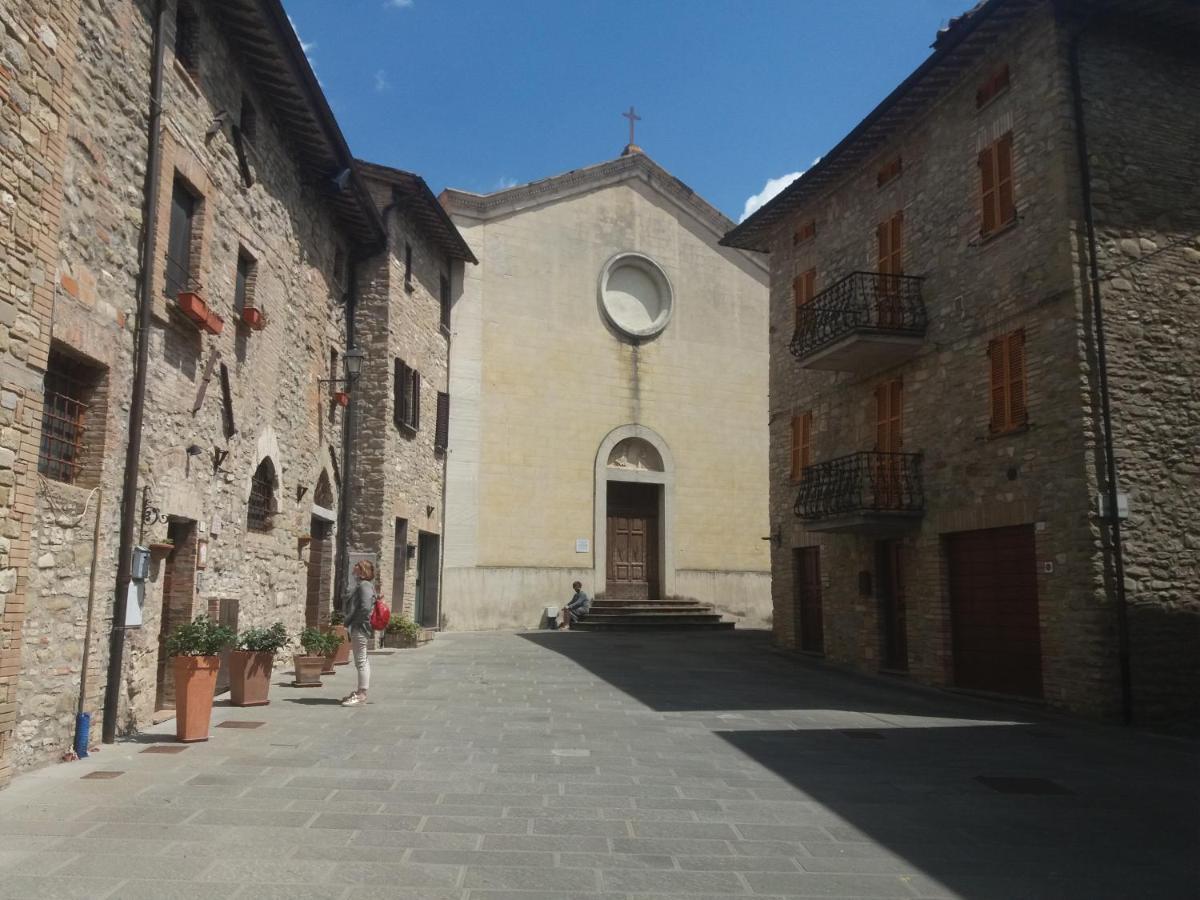 Locanda Francescana Valfabbrica Bagian luar foto